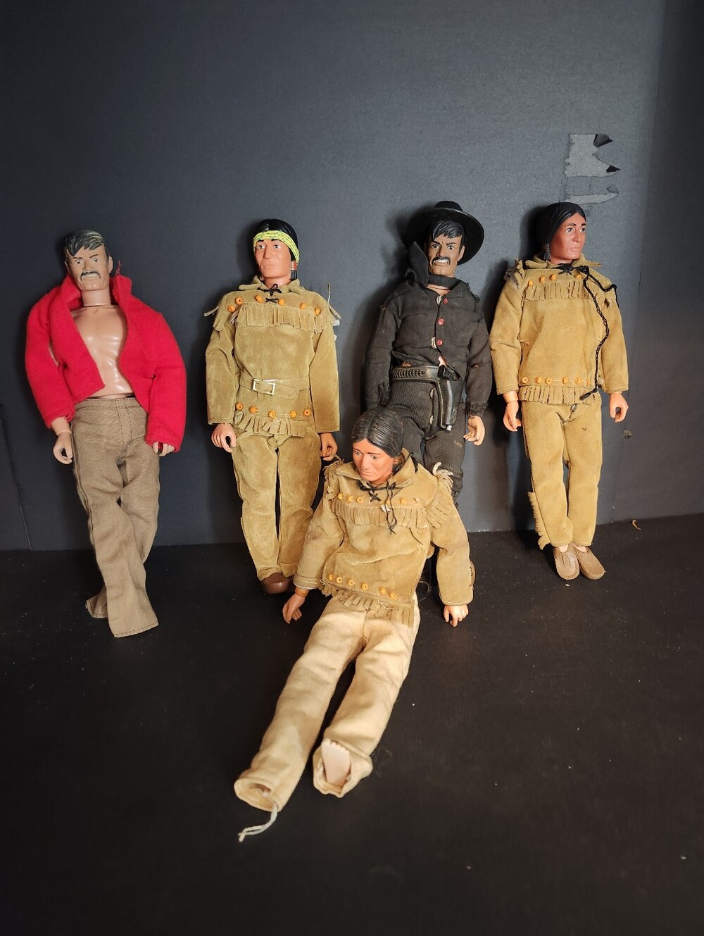 Vintage Lone Ranger Action Figures